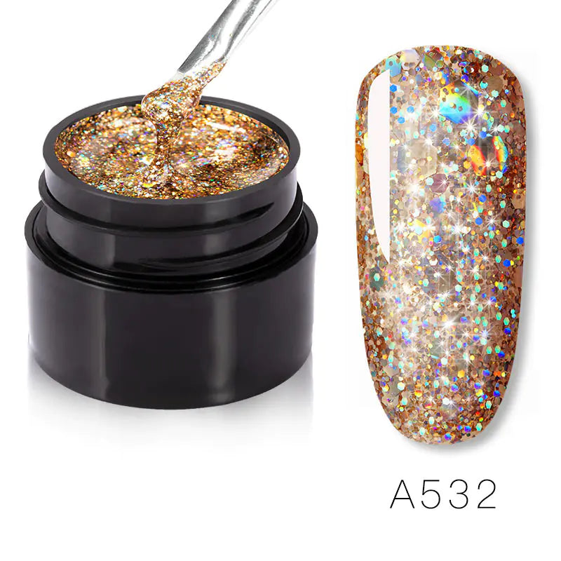 Diamond Gel Nail Polish - New UV Color Gel