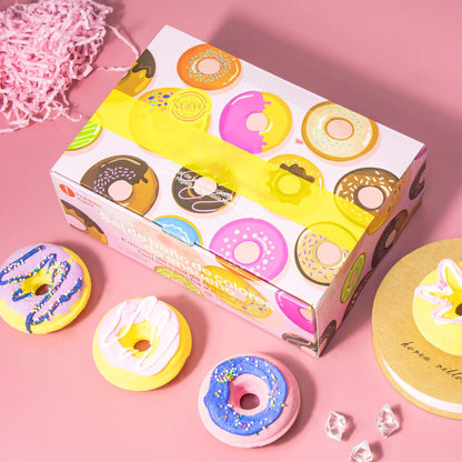Donut Series Bath Bombs Set for Relaxing Soak
