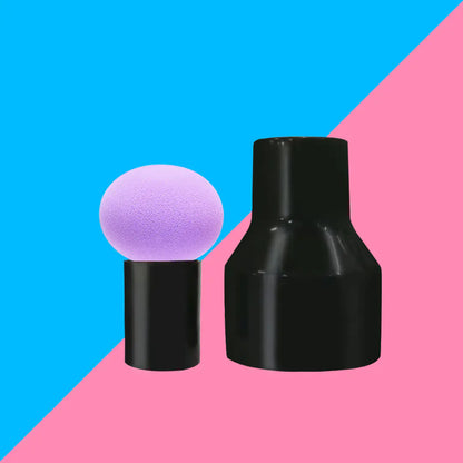 Mushroom Head Makeup Sponge Set for BB Cream & Blush