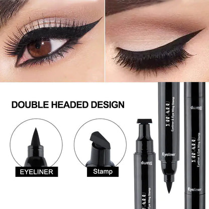 Dikalu Black Dual-Head Quick-Dry Waterproof Eyeliner