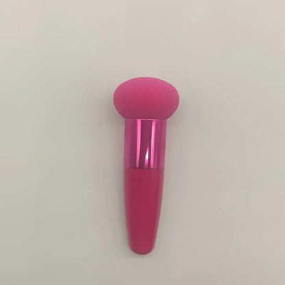 Foundation Makeup Brush with Handle, Mushroom Stick