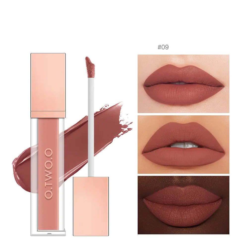 Non-Stick Velvet Matte Lip Gloss in Various Shades