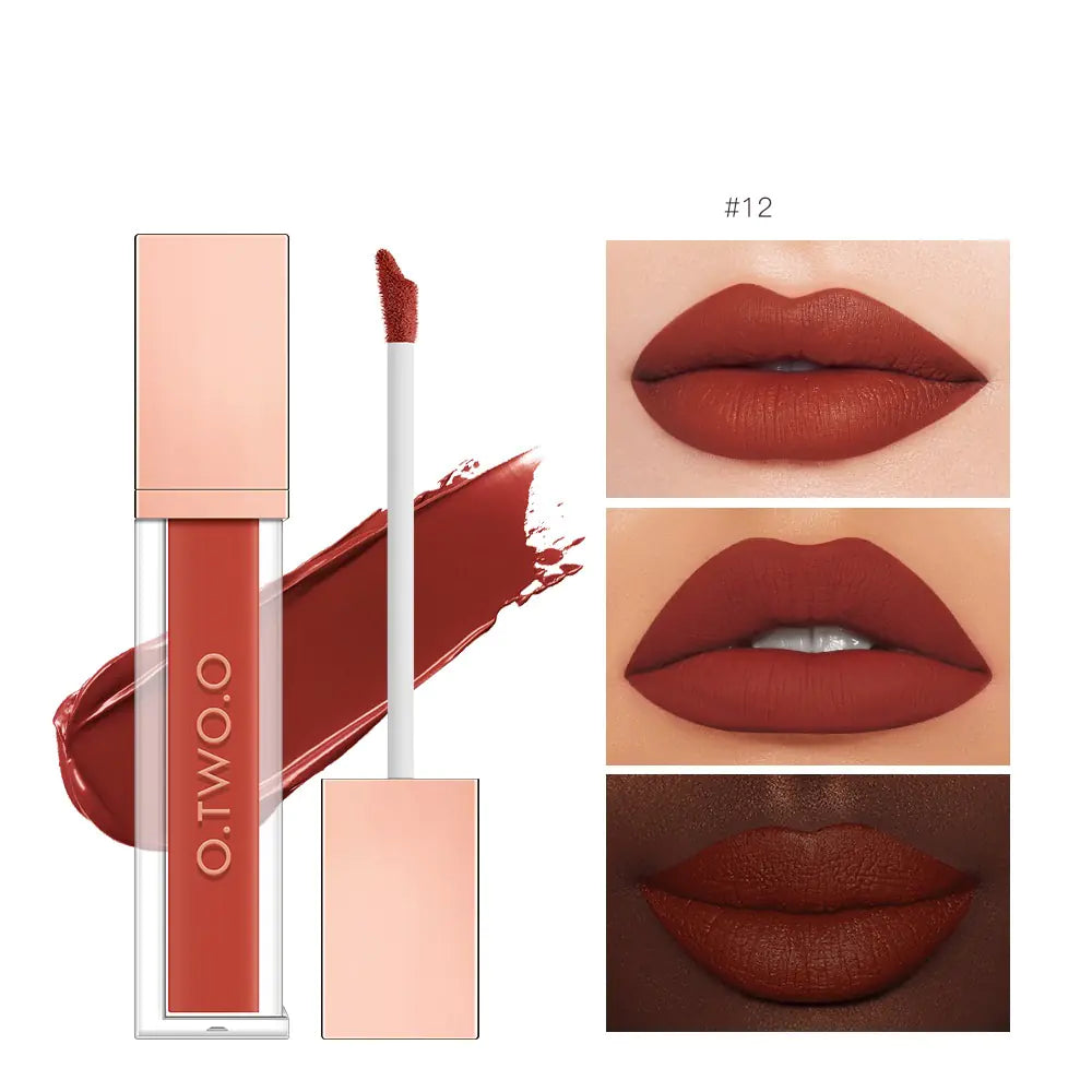 Non-Stick Velvet Matte Lip Gloss in Various Shades