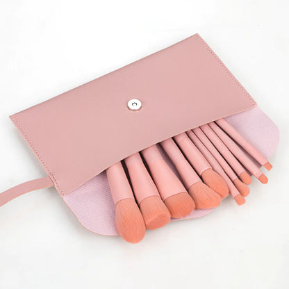 10-Piece Makeup Brush Set with Beauty Tools