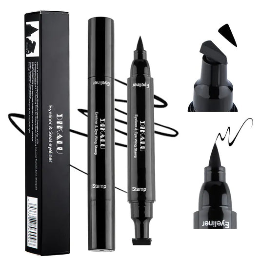 Dikalu Black Dual-Head Quick-Dry Waterproof Eyeliner