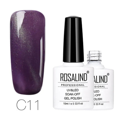 ROSALIND Cat Eye Gel Nail Polish - 30 Colors