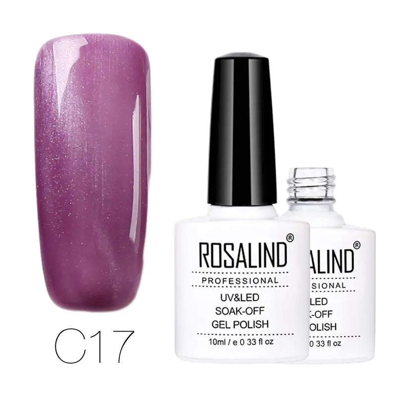 ROSALIND Cat Eye Gel Nail Polish - 30 Colors