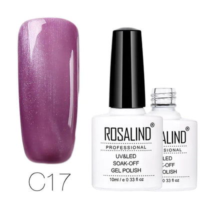 ROSALIND Cat Eye Gel Nail Polish - 30 Colors